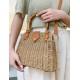 HASIR ÇAPRAZ BAMBU SAPLI ÇANTA