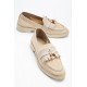 Ten püsküllü loafer
